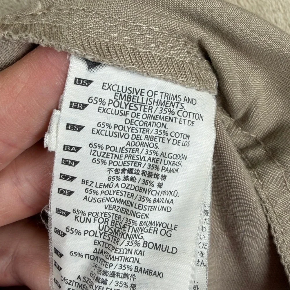 5.11 Tactical Mens 44x30 Khaki Ripstop Cargo Pants Tan Workwear Utility Pockets